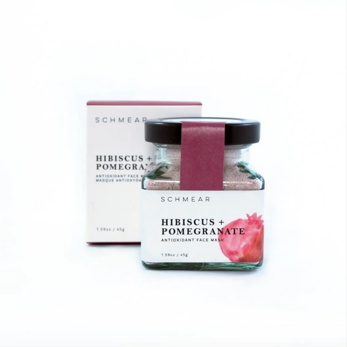 Hibiscus + Pomegranate Antioxidant Face Mask – 45 g