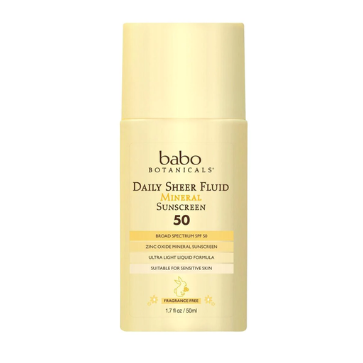 Daily Sheer Fluid SPF 50 Tinted Mineral Sunscreen