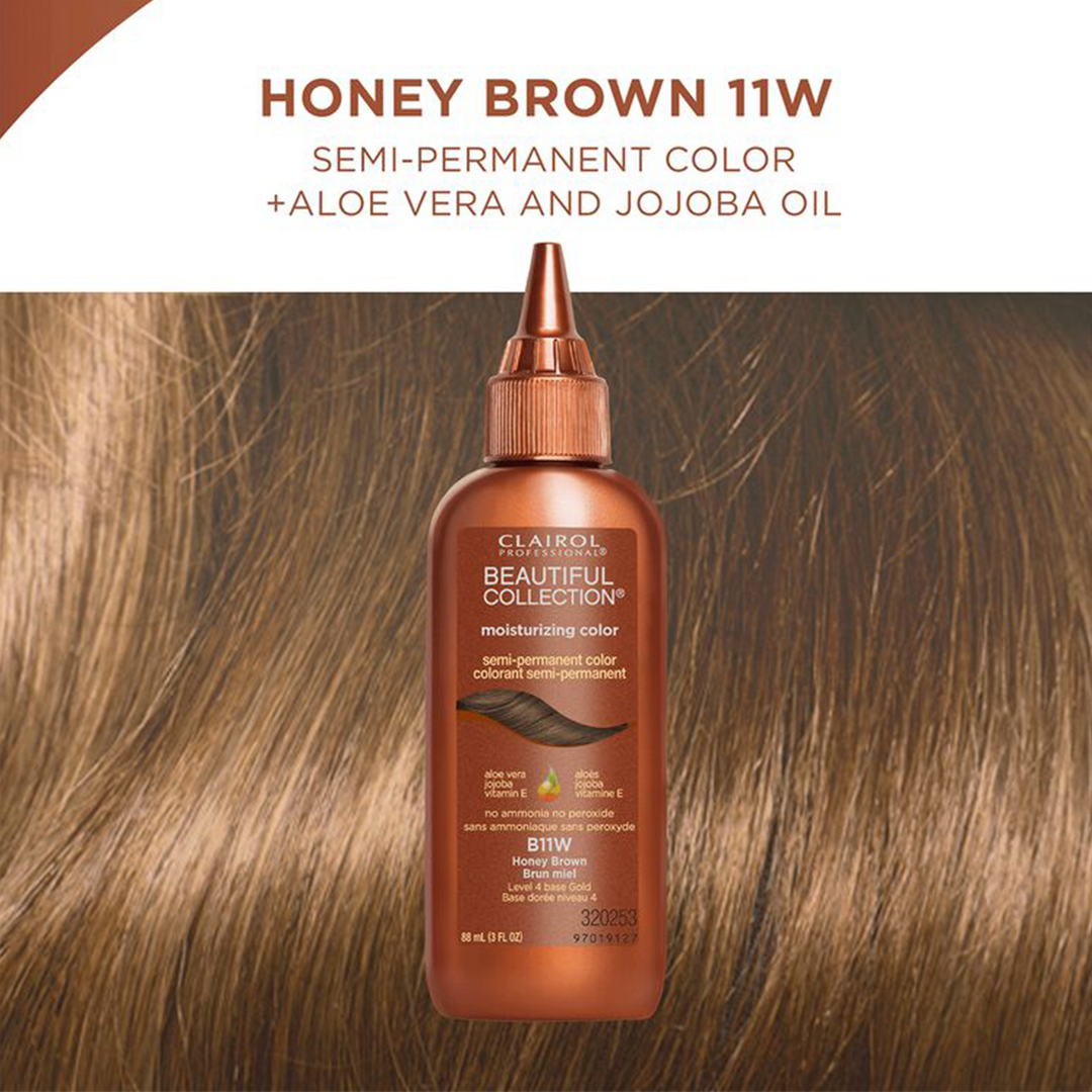 Beautiful Collection Moisturizing Color – B11W Honey Brown 3oz