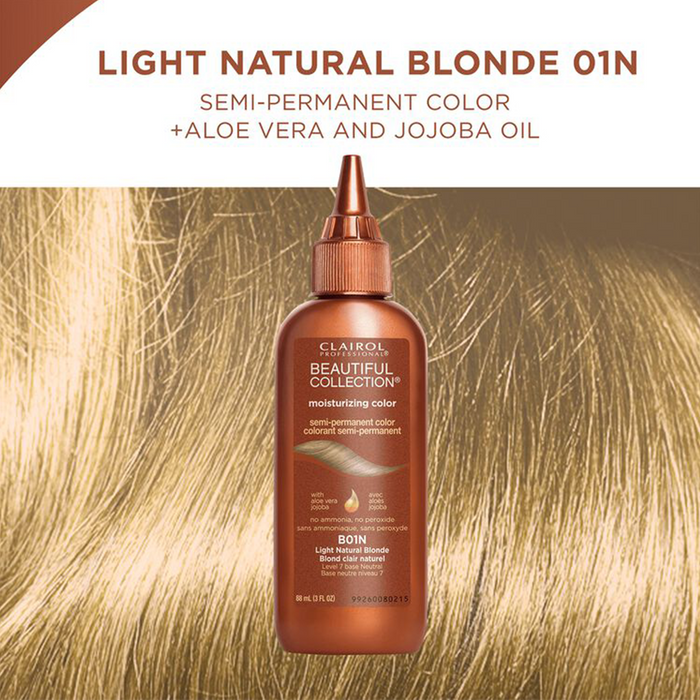 Beautiful Collection Moisturizing Color – BO1N Light Natural Blonde 3oz