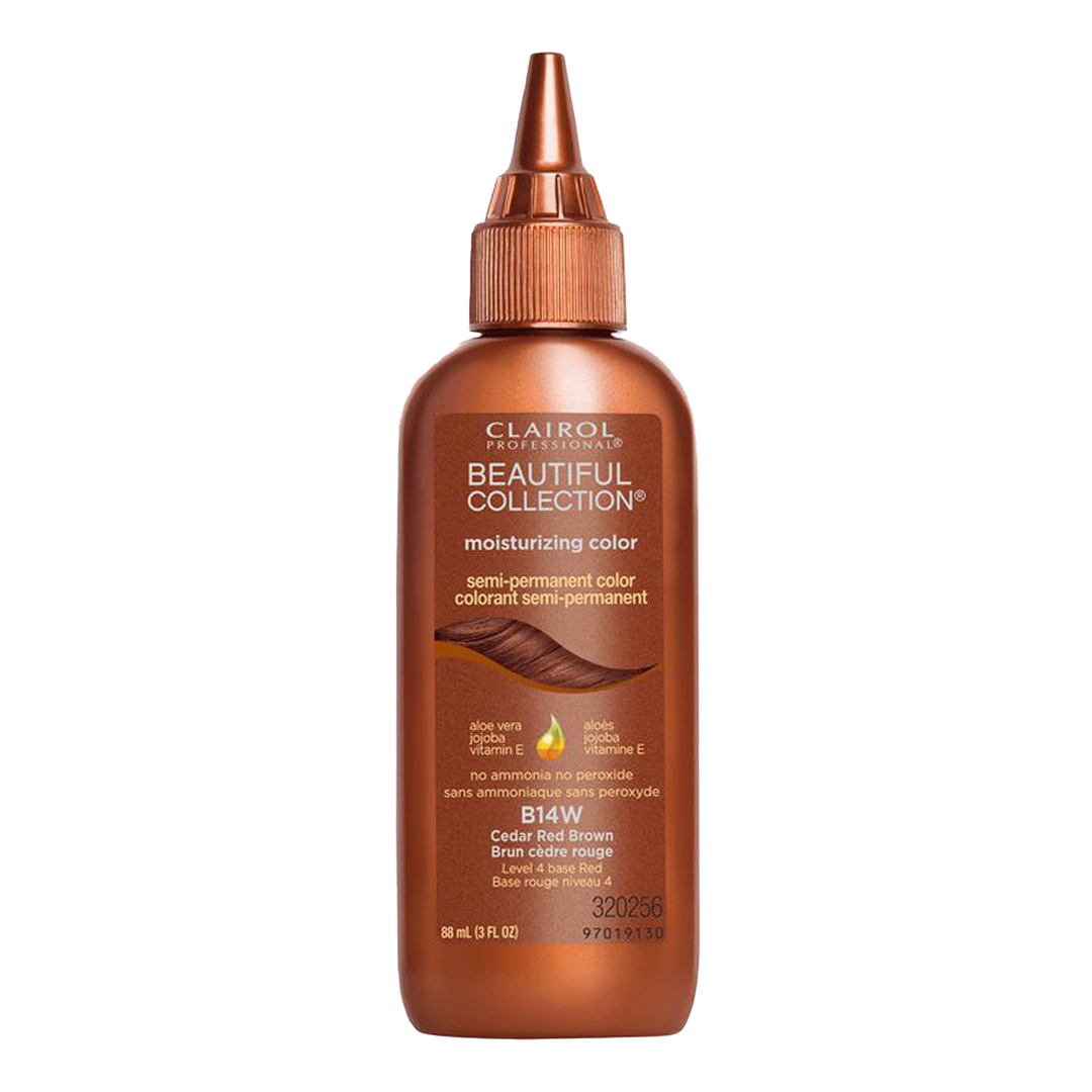 Beautiful Collection Moisturizing Color – B14W Cedar Red Brown 3oz