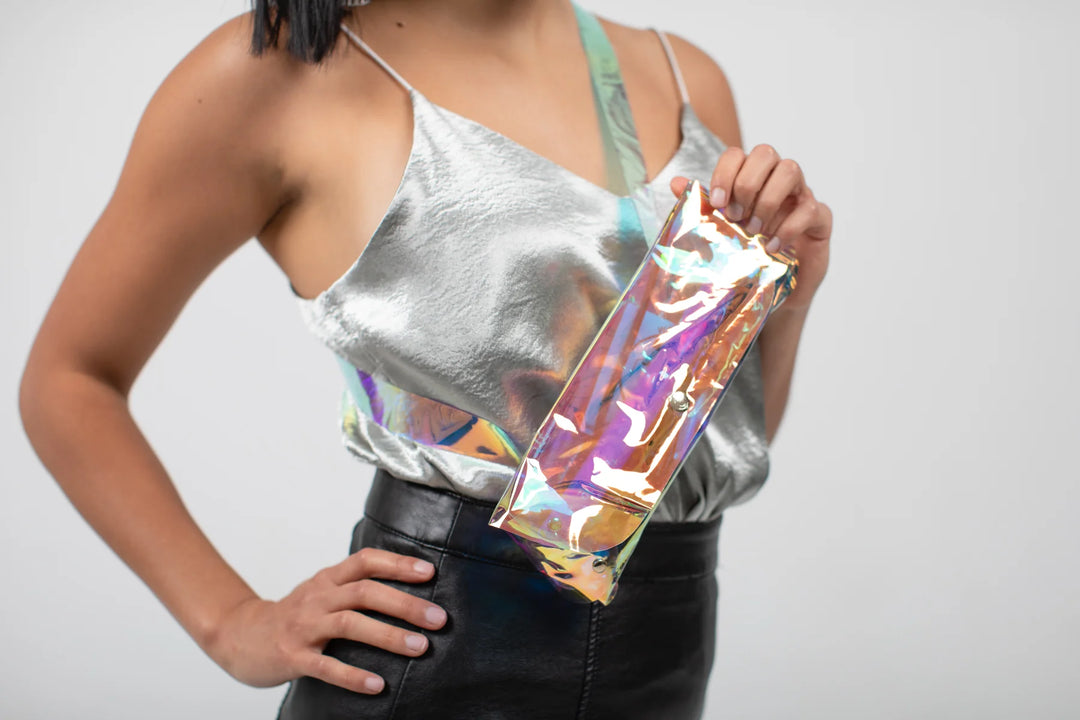 Limited Edition Festival Flat Iron + Holographic Bandolier Bag