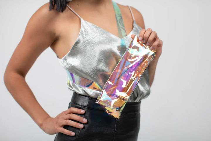 Limited Edition Festival Flat Iron + Holographic Bandolier Bag