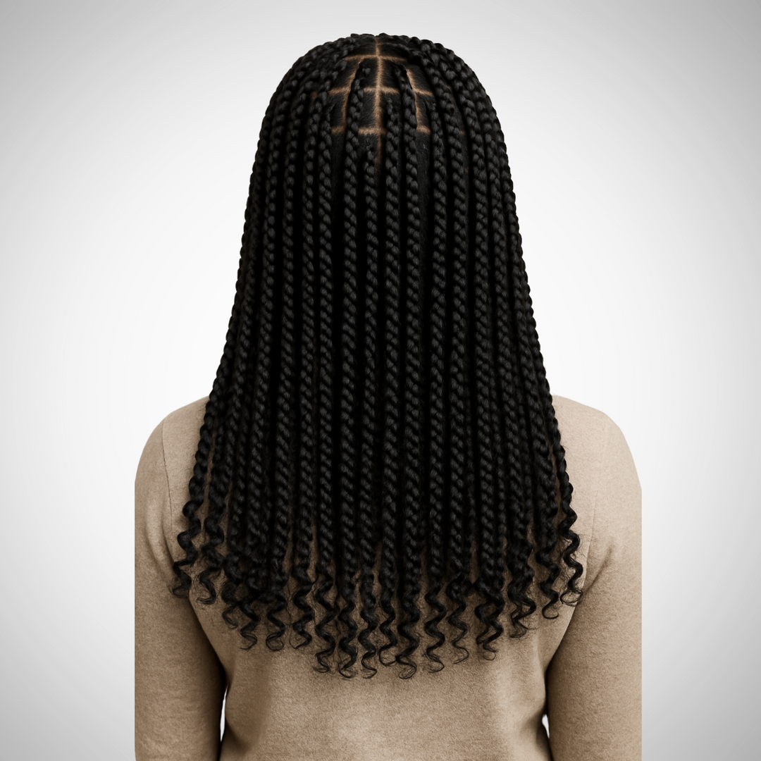 Kinky Straight Bulk Human Hair for Braiding