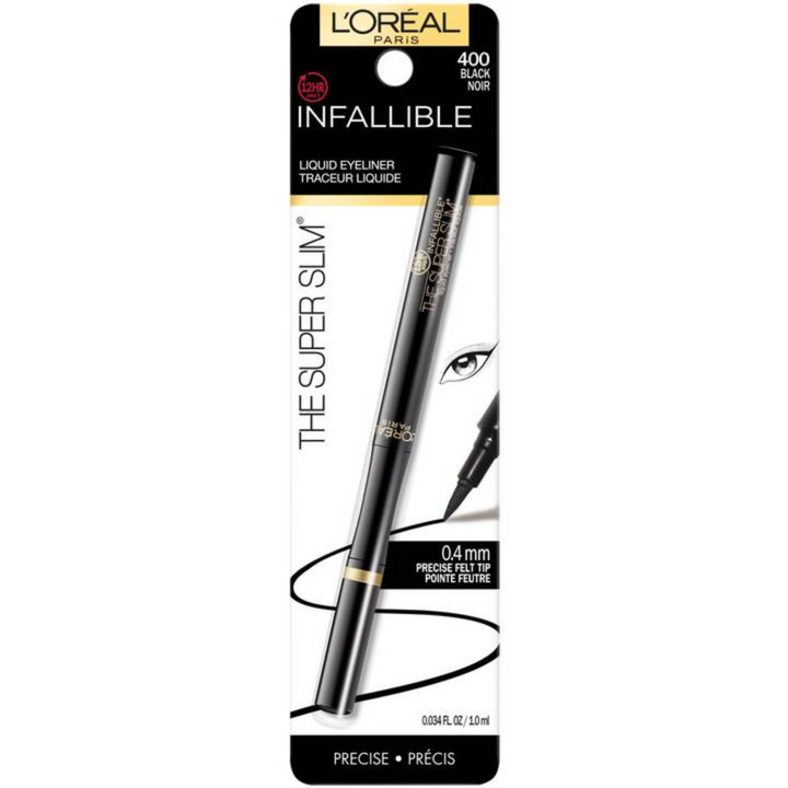 Infallible The Super Slim Liquid Eyeliner Black