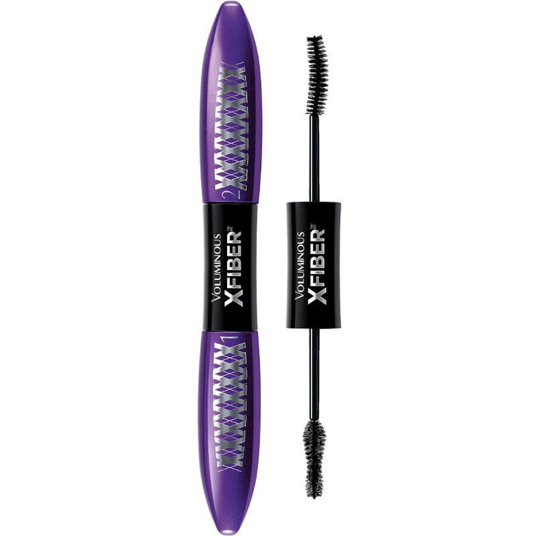 Voluminous X Fiber Mascara Blackest Black