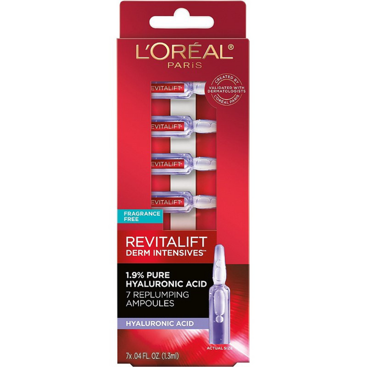 Revitalift 1.9% Pure Hyaluronic Acid 7 Replumping Ampoules