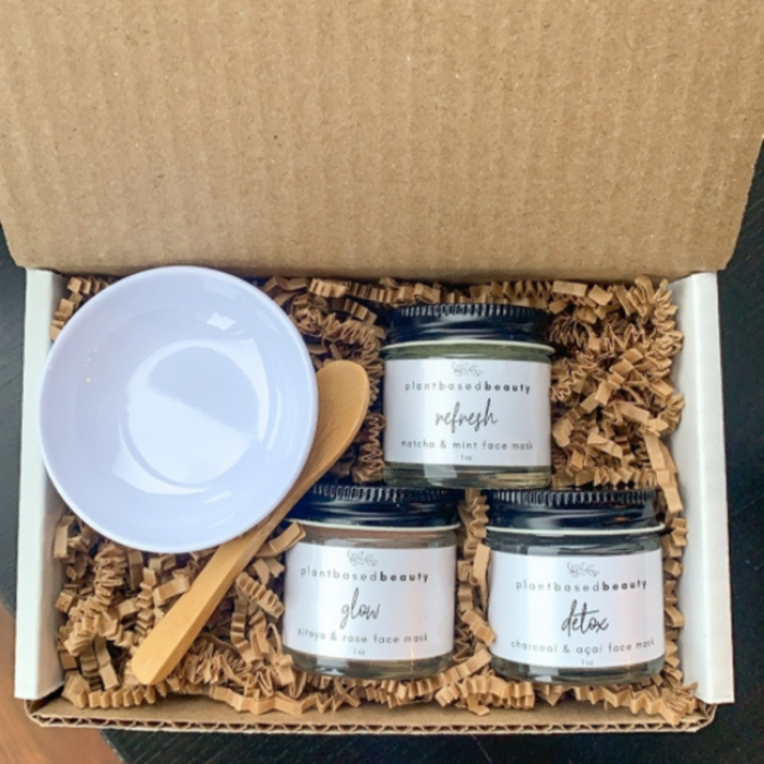 Plant Based Beauty Clay Face Mask Sampler