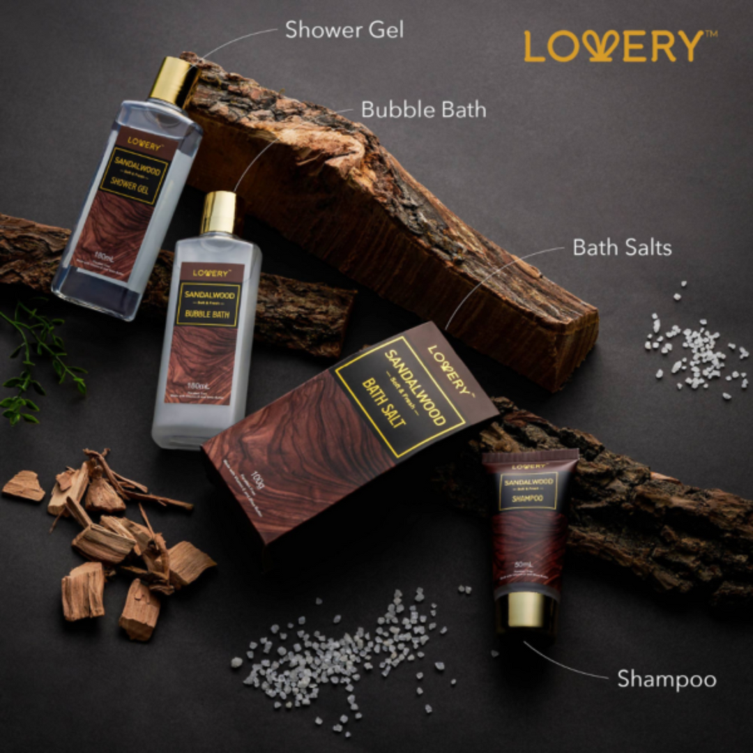 Lovery SandalWood Bath Gift Set