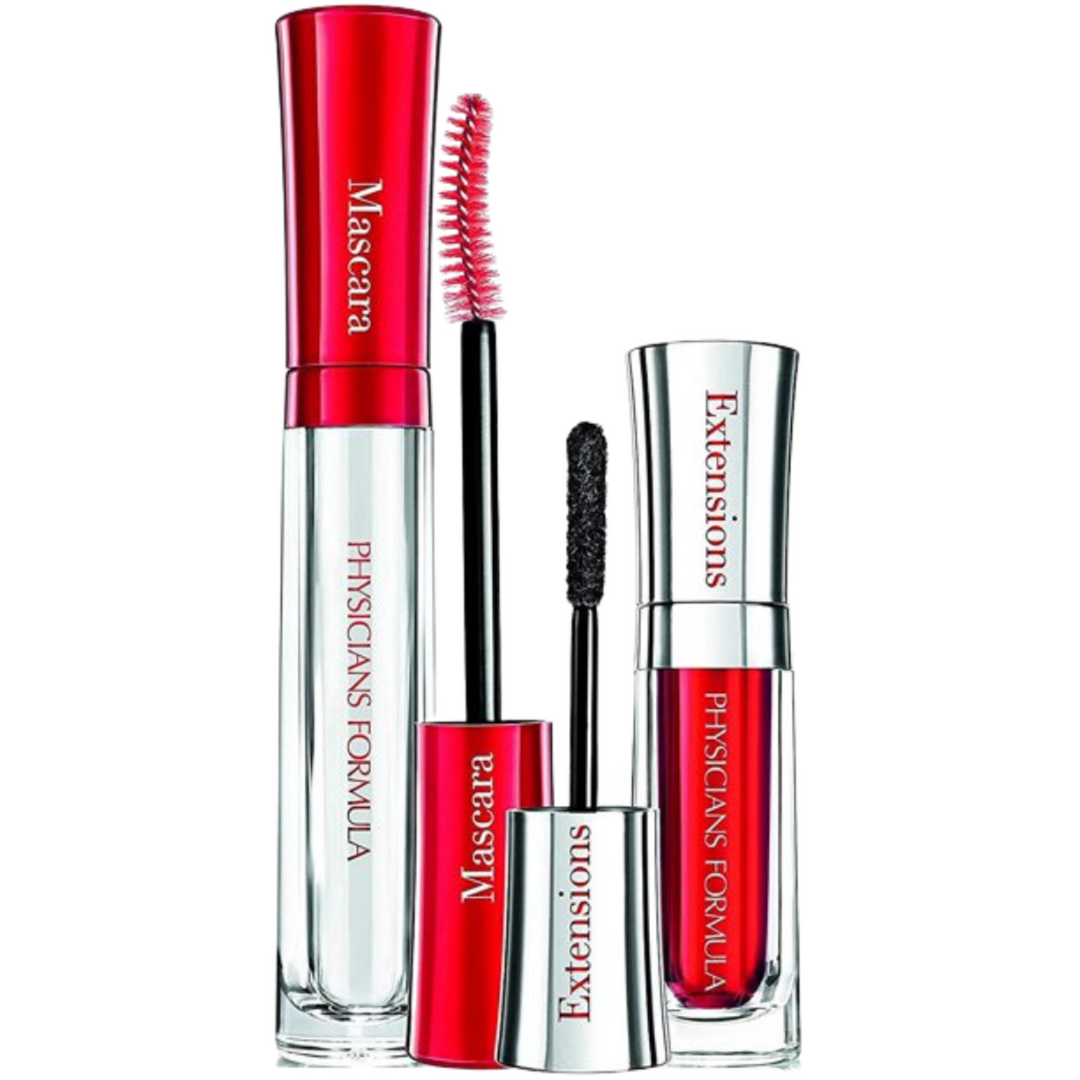 Physicians Formula- Eye Booster Instant Doll Lash Extension Kit, Ultra Black mascare net- 0.20oz