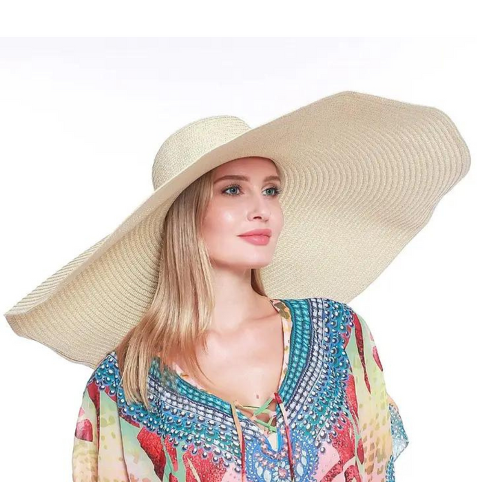 Super Wide Brim Straw Beach Summer Sun Hat