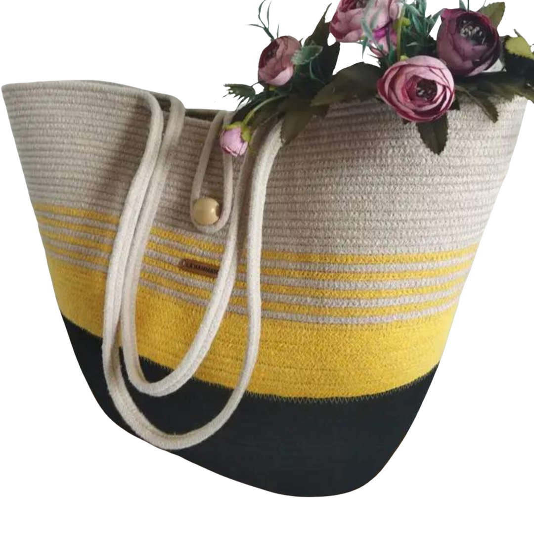 Handcrafted Everyday Use Tote Beach Bag