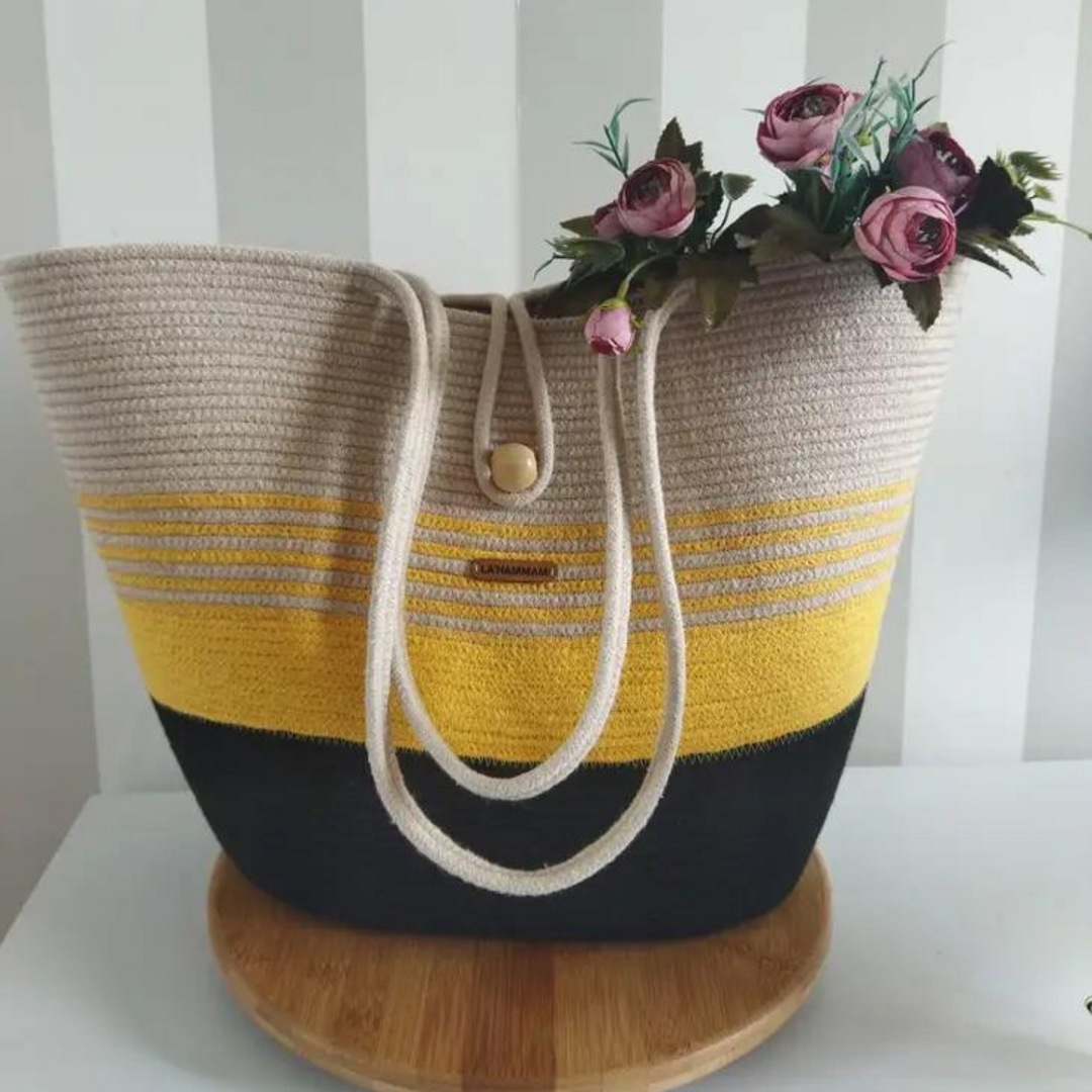 Handcrafted Everyday Use Tote Beach Bag