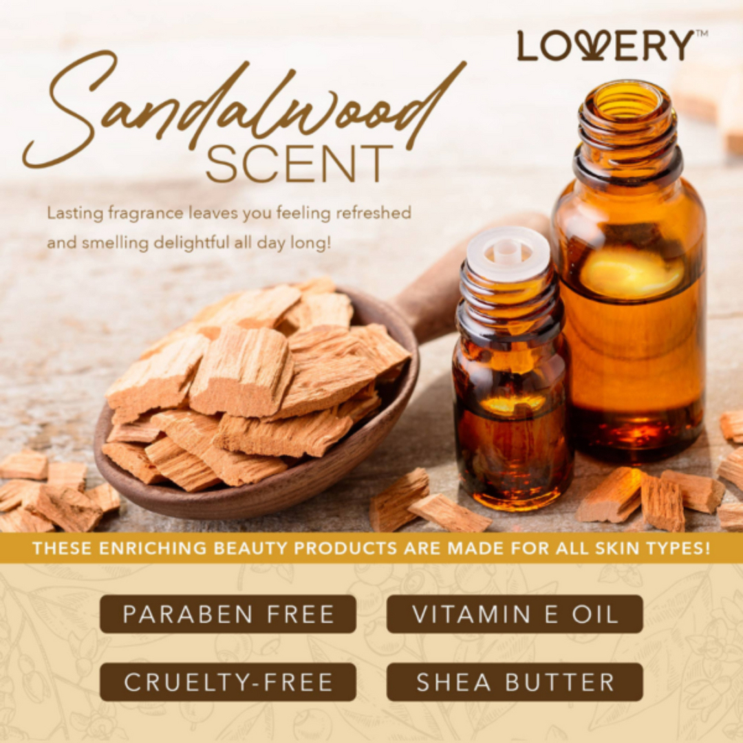 Lovery SandalWood Bath Gift Set