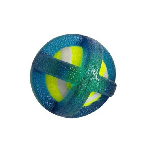 Agility Ball - 3.5" Tennis Ball with TPR Coat - Blue