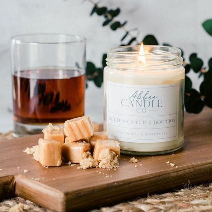 Abboo Candle Co. - Butterscotch Soy Candle