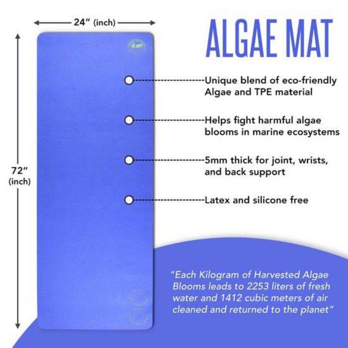 Algae Bloom Yoga Mat