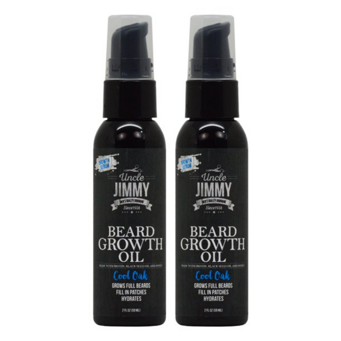 Beard Growth Oil – Cool Oak 2oz