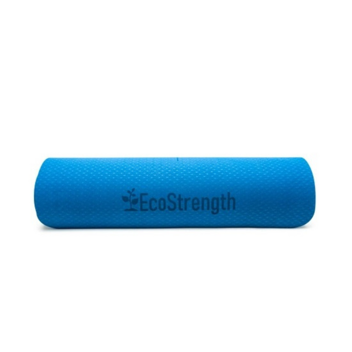 Blue Reversible Yoga Mat