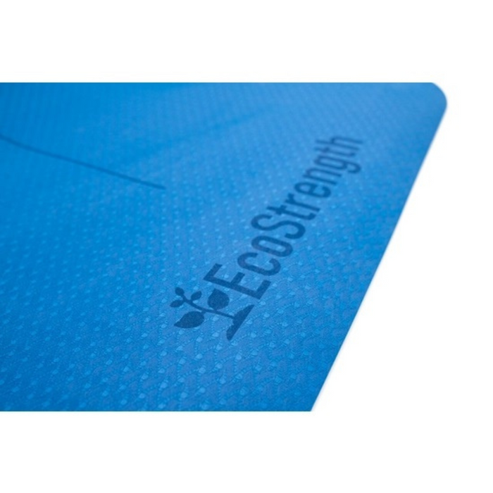 Blue Reversible Yoga Mat