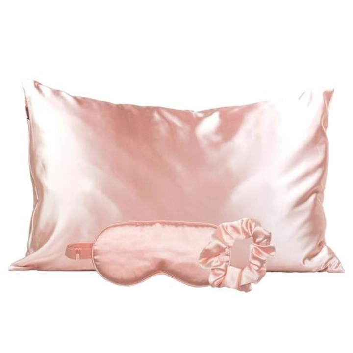 Blush Satin Sleep Set