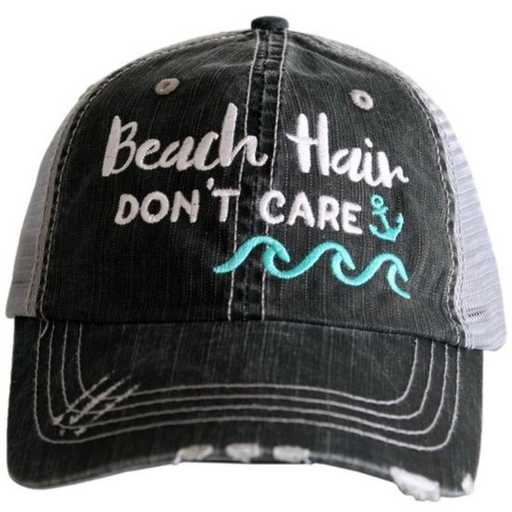 Beach Hair Don't Care Trucker Hat