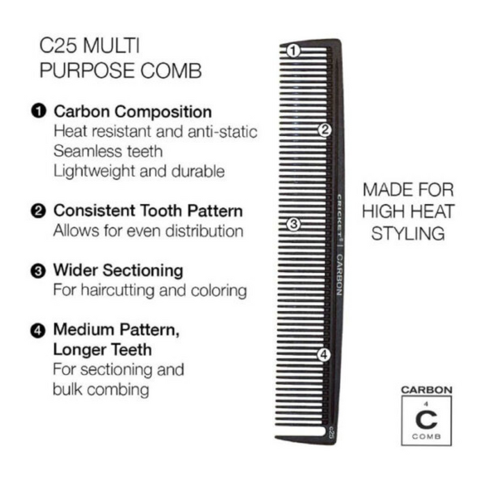 Carbon Comb – C25 Multi Purpose