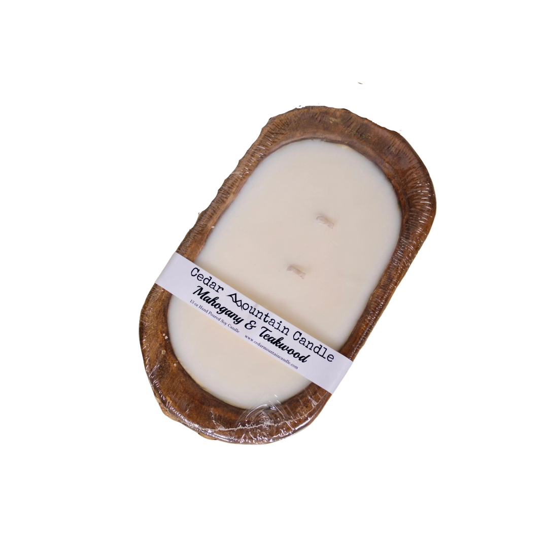 Cedar Mountain Candle Distressed White