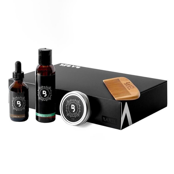 Cinnamon Bark Black Box Grooming Kit