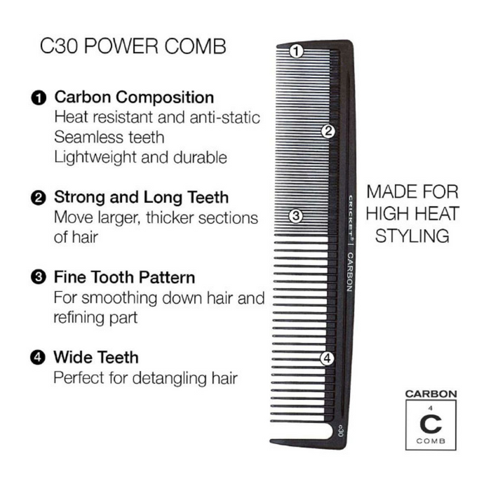 Cricket Carbon Comb- C30 Power