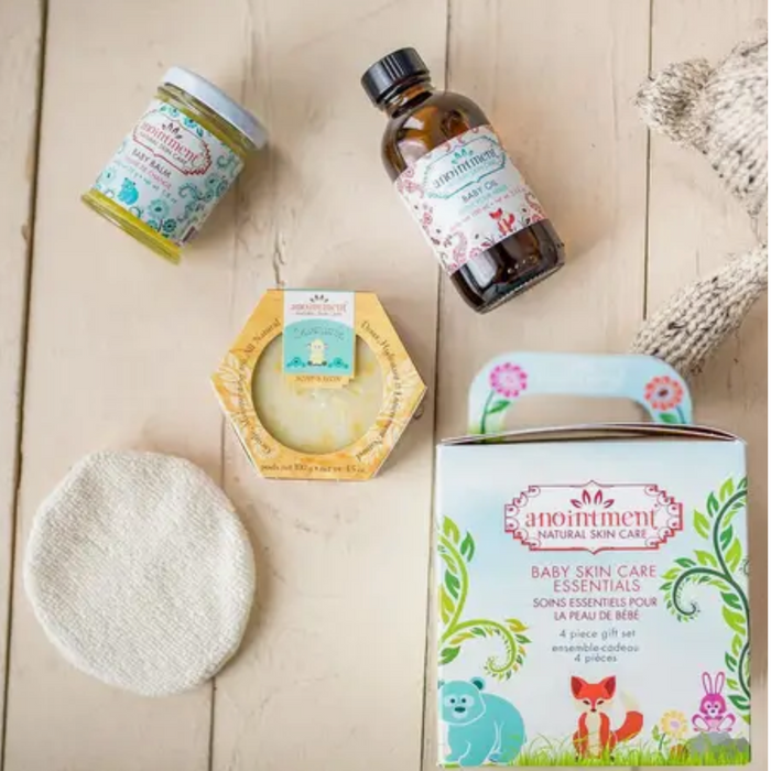 Baby Skin Care Essentials Gift Set