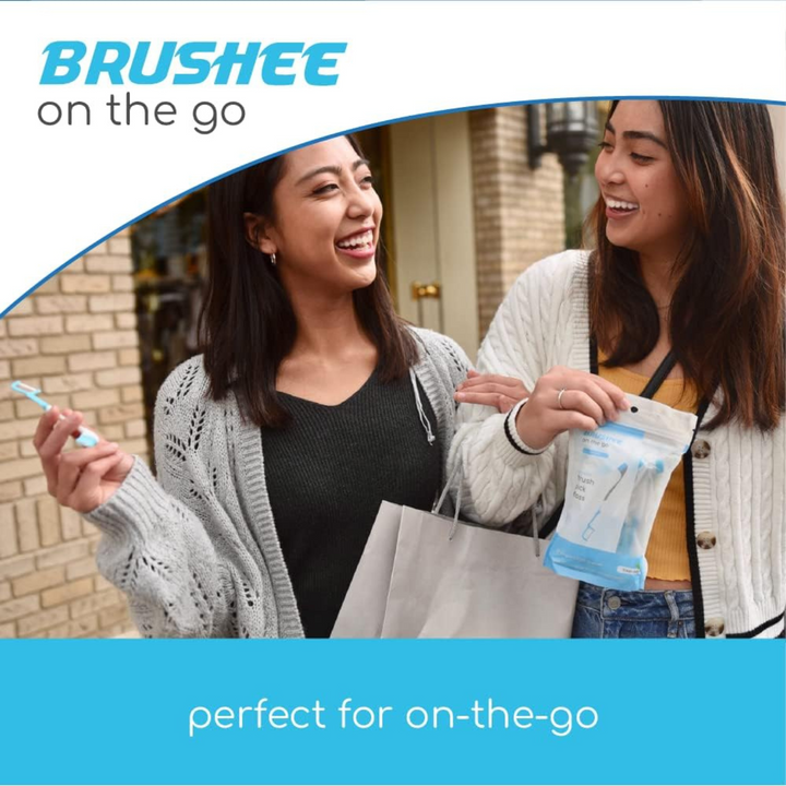 Disposable On-The -Go Toothbrushes