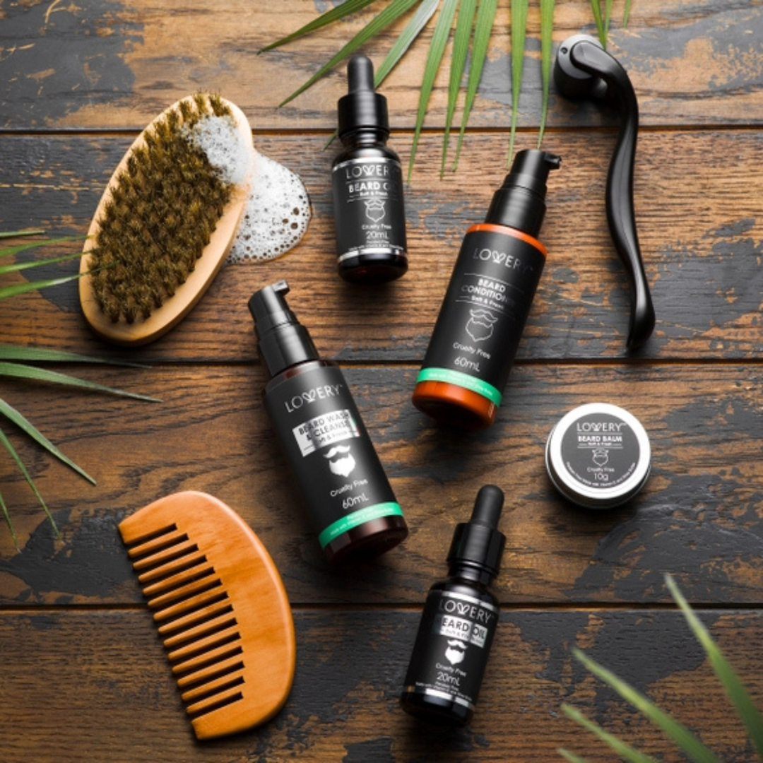 Mens Christmas Gifts, Beard Grooming & Growth Trimming Kit