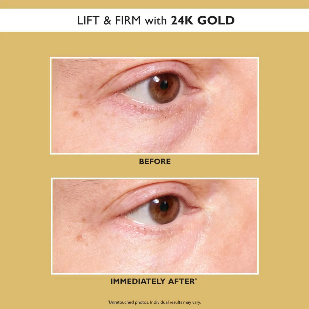 24k Gold Pure Luxury Lift & Firm Hydra-Gel Eye Patches (30 Pairs)