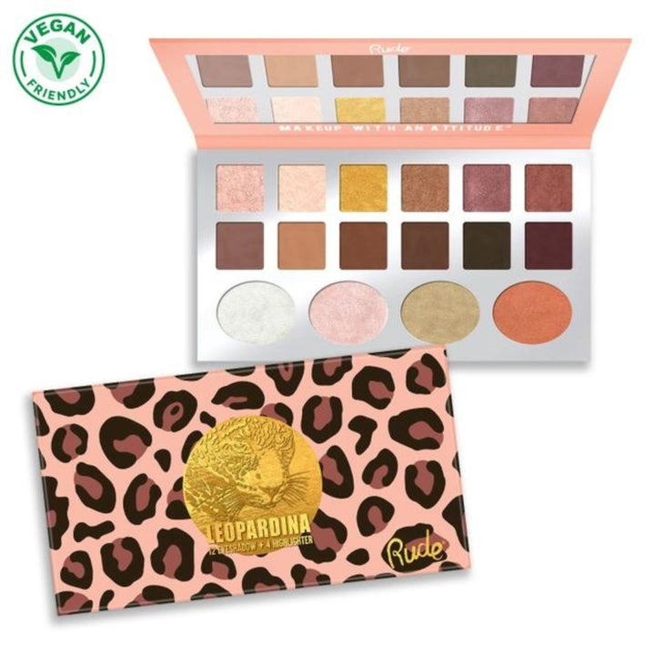 Leopardina 12 Eyeshadow +4 Highlighter