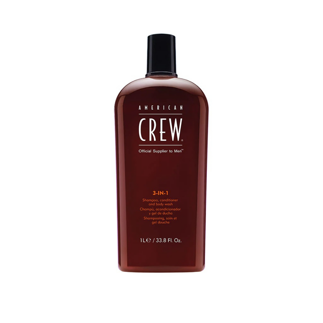 3-IN-1 Shampoo, Conditioner and Body Wash 33.8oz