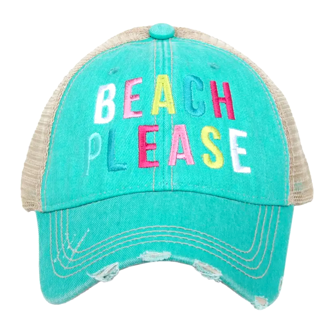 Beach Please Trucker Hat