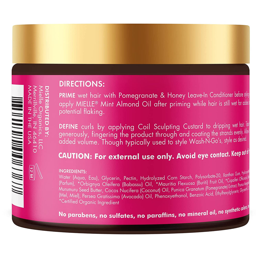 Mielle Organics Pomegranate & Honey Coil Sculpting Custard