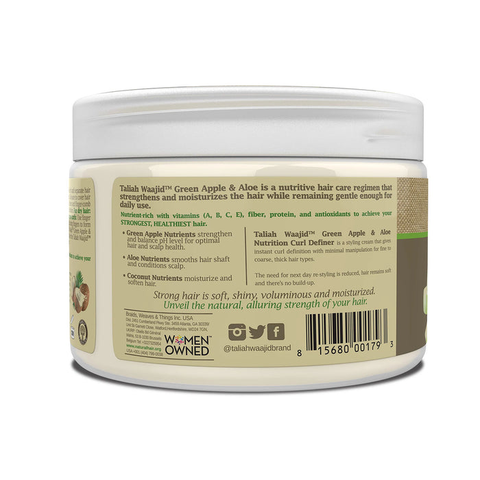 Taliah Waajid Greean Apple & Aloe With Coconut Curl Definer 12oz