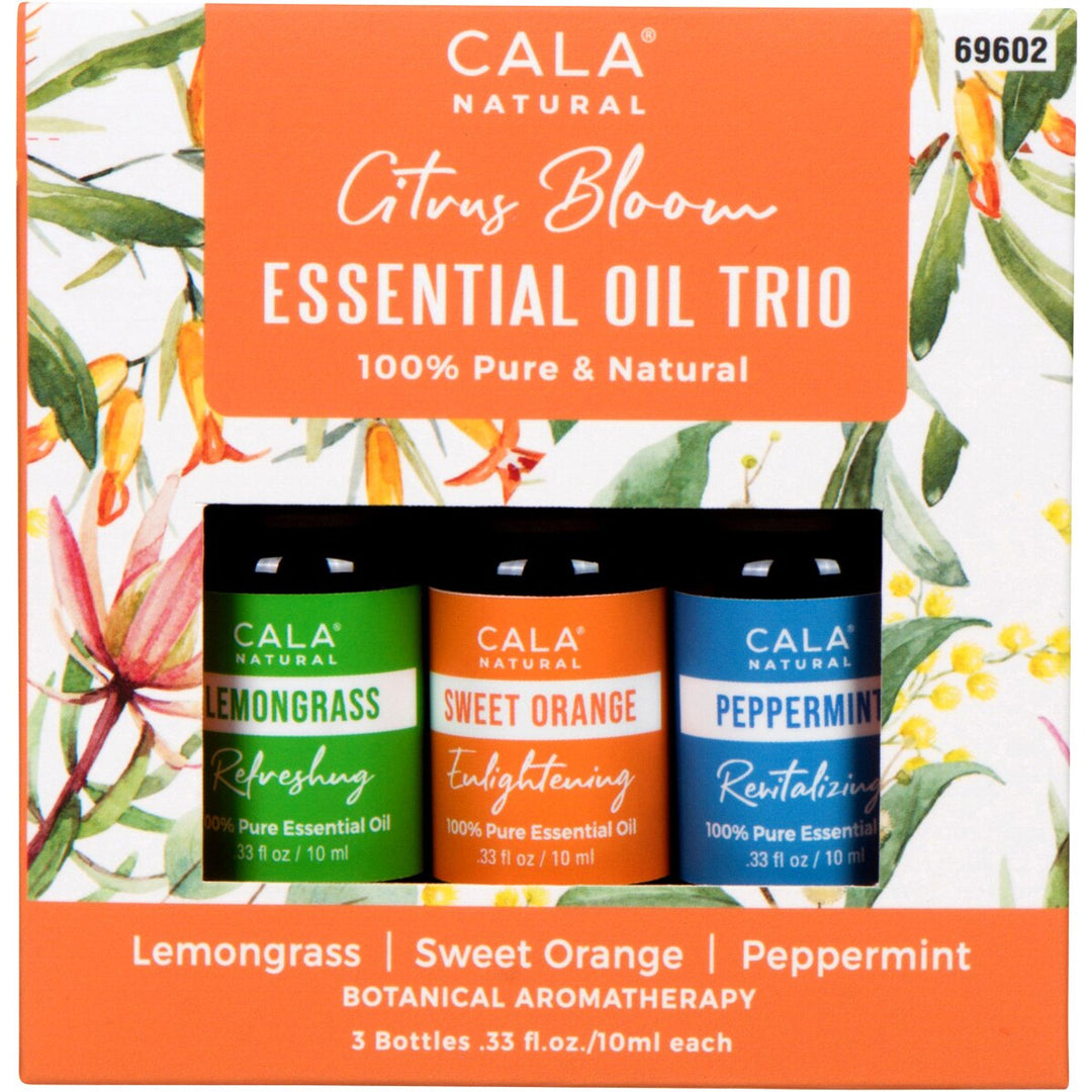 Natural Citrus Bloom Essential Oil Trio