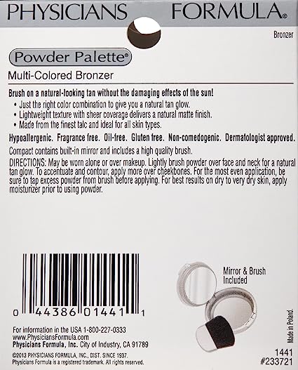 Physicians Formula- Powder Palette Color Corrective Powders Healthy Glow Bronzer 0.3oz