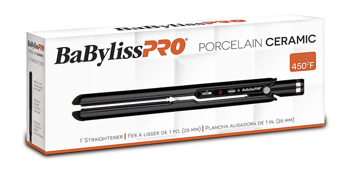 Porcelain Ceramic Flat Iron 1″