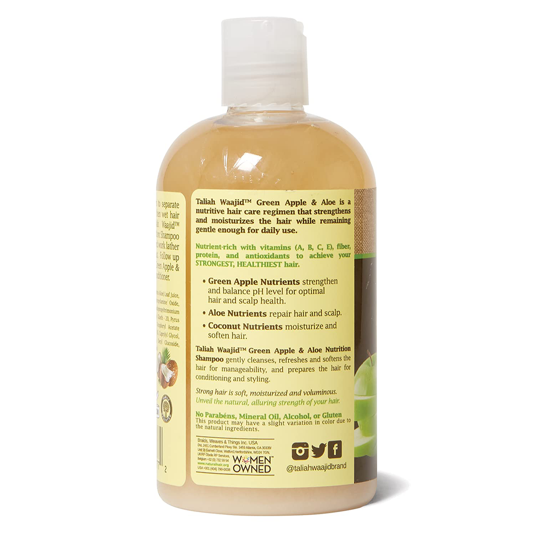 Taliah Waajid Green Apple & Aloe Shampoo 12oz