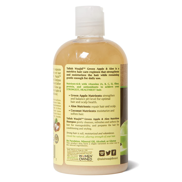 Taliah Waajid Green Apple & Aloe Shampoo 12oz