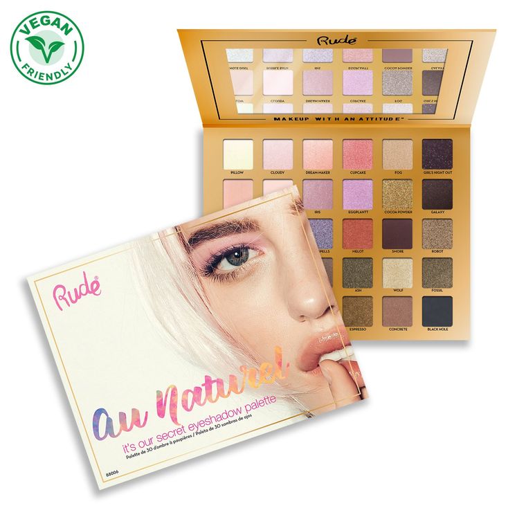 Rude  Au Naturel Eyeshadow Palette