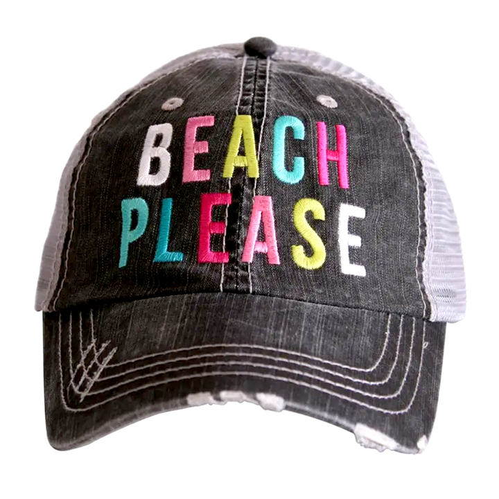 Beach Please Trucker Hat