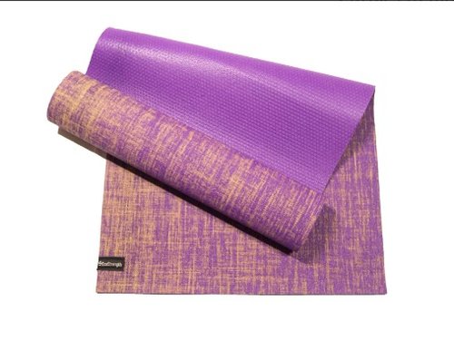 Purple Orchid Hemp and Jute Blend Yoga Mat