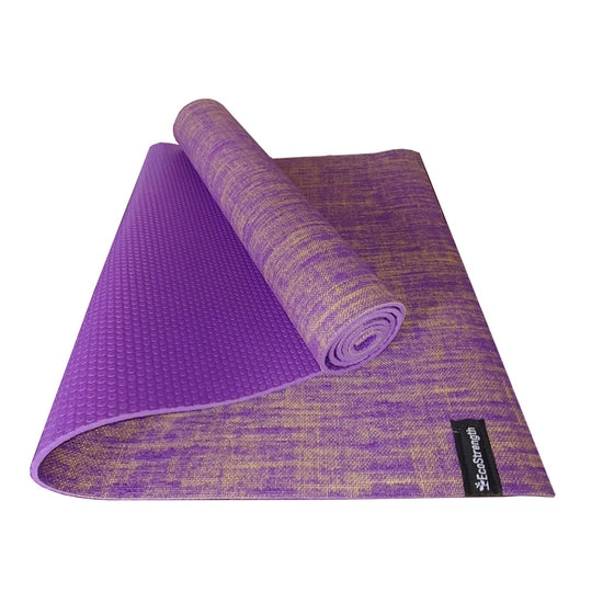 Purple Orchid Hemp and Jute Blend Yoga Mat